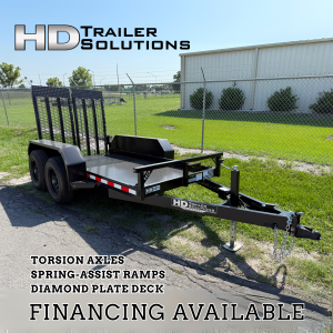 7x10 10K Scissor Lift Trailer