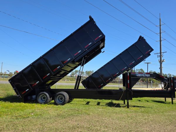 8x20 26k Gooseneck Dump Trailer - Image 2