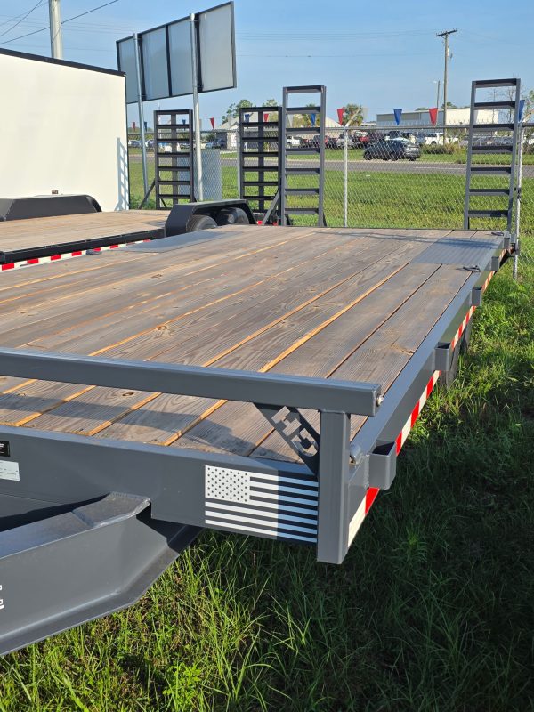 8.5x22 Deckover Trailer -  Gray - Image 5