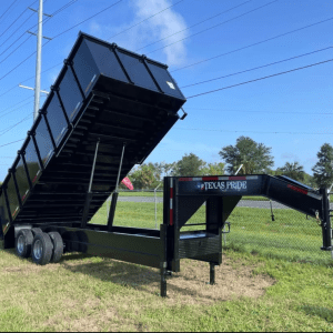 8x20 26k Gooseneck Dump Trailer