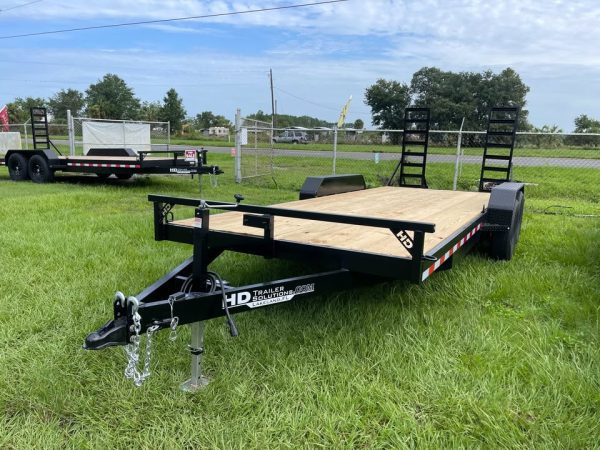 7x20 12k Equipment Trailer Black - Image 3