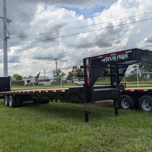 8.5x40' 26k Flatbed Gooseneck Trailer