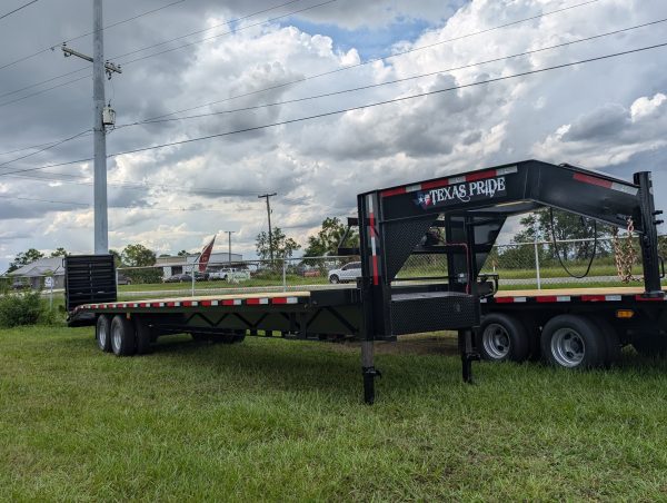 8.5x40' 26k Flatbed Gooseneck Trailer