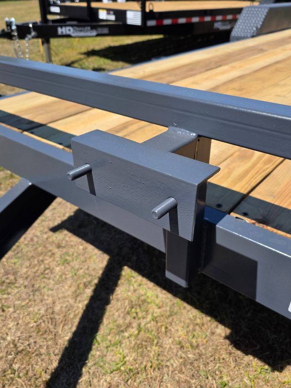 7x20 12k Equipment Trailer - Gray - Image 3