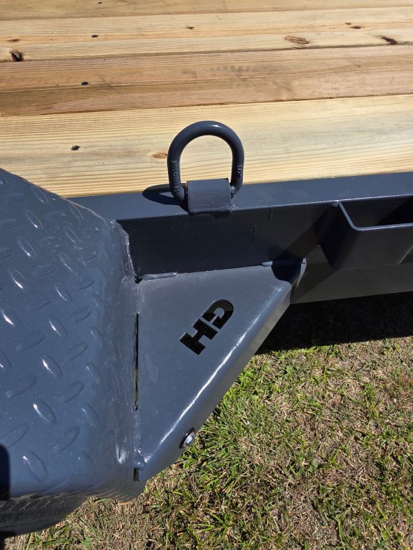 7x20 12k Equipment Trailer - Gray - Image 7