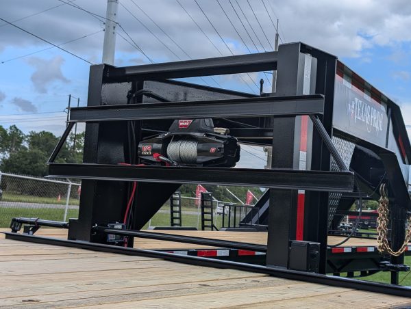 8.5x40' 26k Flatbed Gooseneck Trailer - Image 9