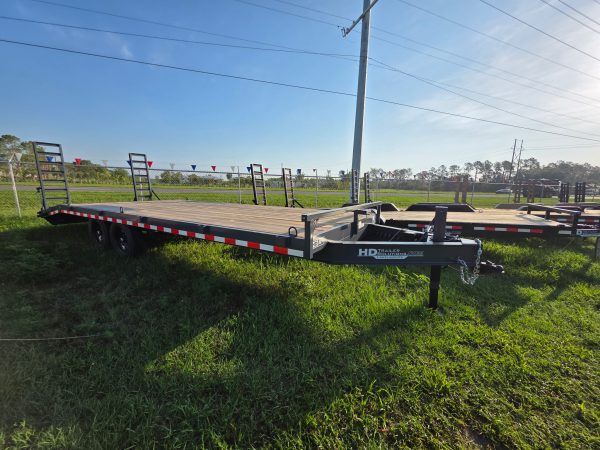 8.5x22 Deckover Trailer -  Gray