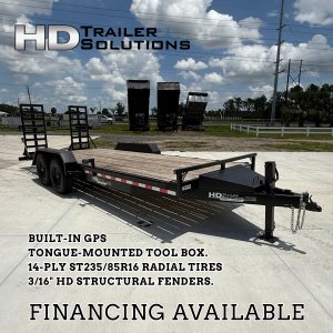 7x20 15k Premium Equipment Trailer