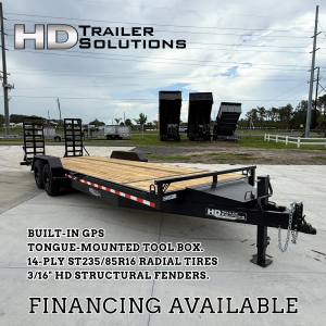 7x24 17.5k Equipment Trailer - Premium