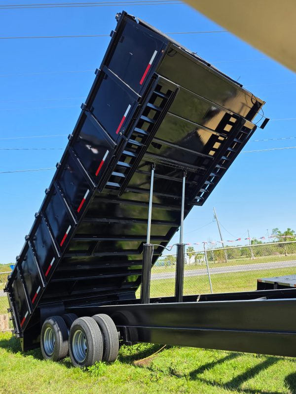 8x20 26k Gooseneck Dump Trailer - Image 3