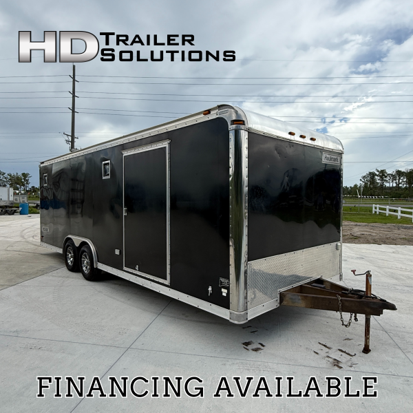 8x24 10k Enclosed Trailer - Used