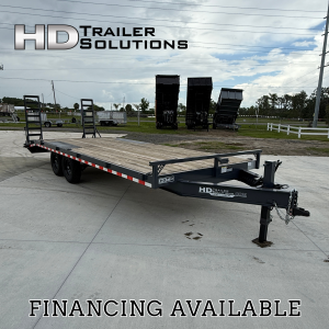 8.5x22 Deckover Trailer -  Gray