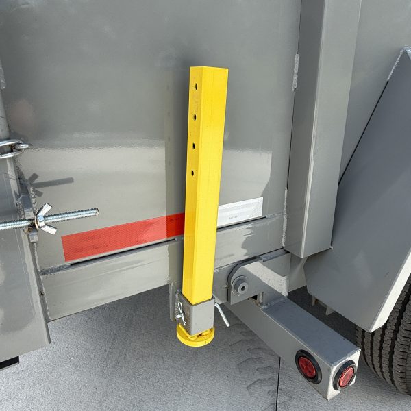 Tuff Dump 7x16 14k Dump Trailer - Gray - Image 8