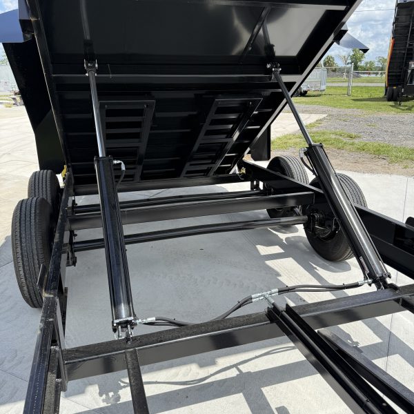 Tuff Dump 7x16 14k Dump Trailer - Black - Image 11