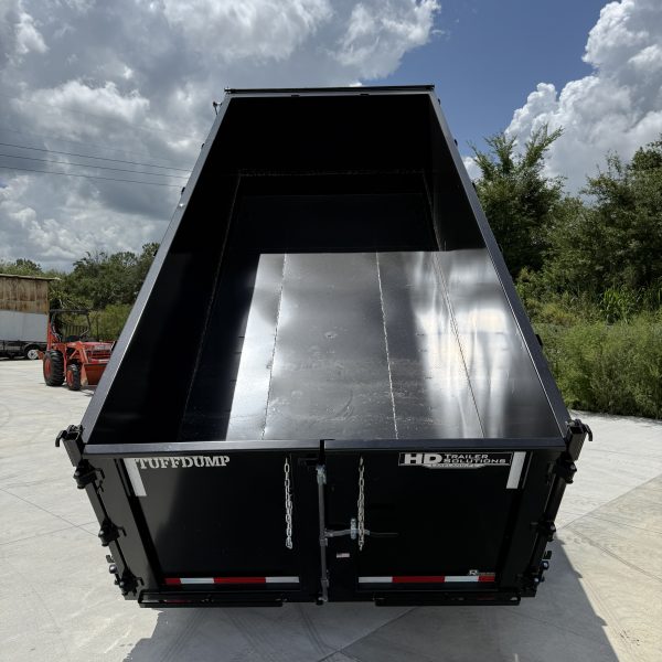 Tuff Dump 7x16 14k Dump Trailer - Black - Image 7