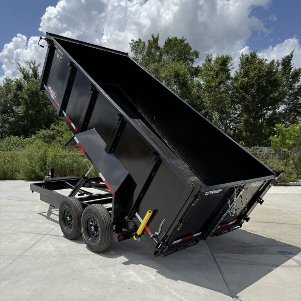 Tuff Dump 7x16 14k Dump Trailer - Black - Image 10