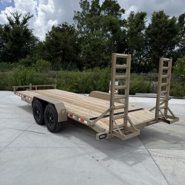 7x20 12k Equipment Trailer - Tan - Image 6