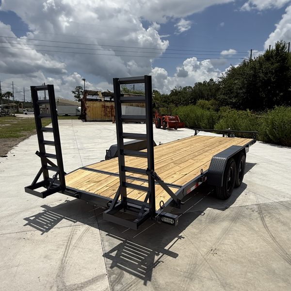 7x20 12k Equipment Trailer - Gray - Image 6