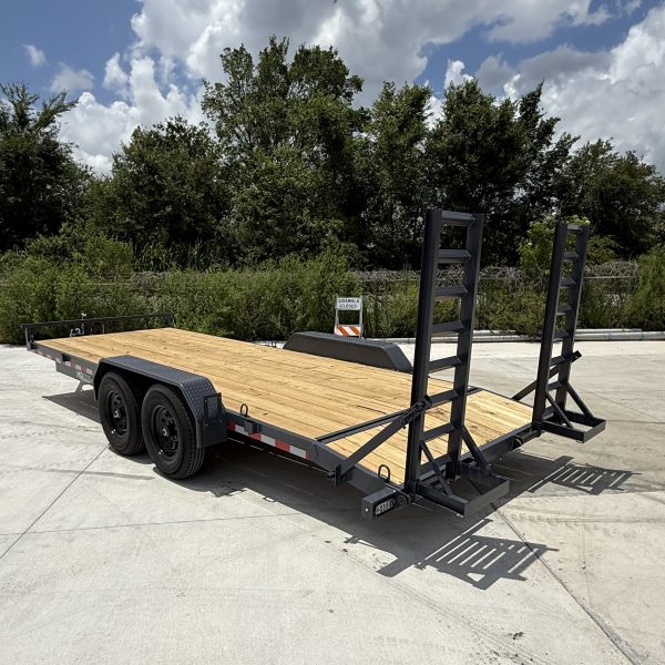 7x20 12k Equipment Trailer - Gray - Image 4