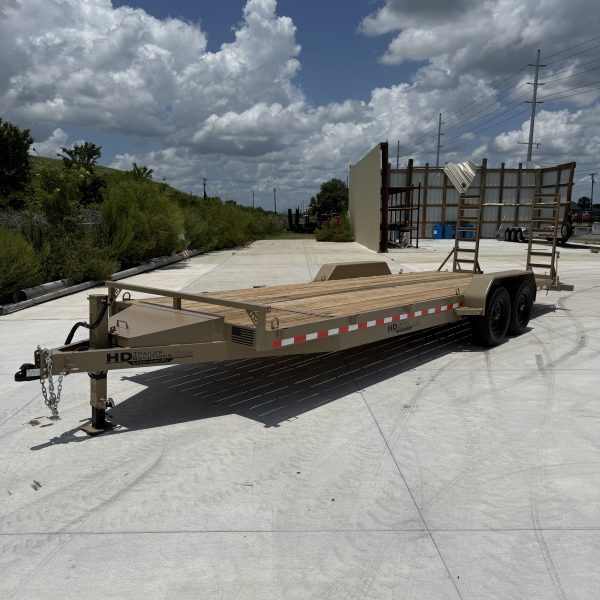 7x24 15k Equipment Trailer - Tan - Image 2