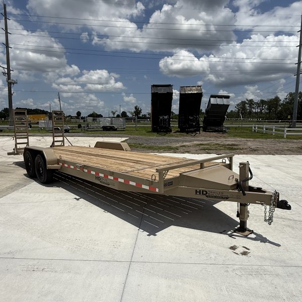 7x24 15k Equipment Trailer - Tan - Image 6