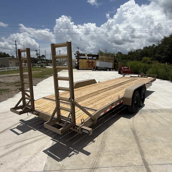 7x24 15k Equipment Trailer - Tan - Image 5