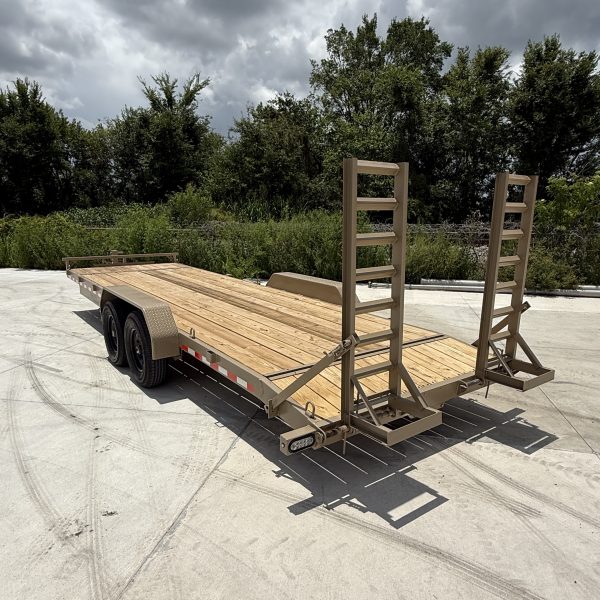 7x24 15k Equipment Trailer - Tan - Image 4
