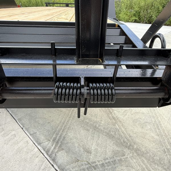 7x24 17.5k Equipment Trailer - Premium, Self Cleaning Dovetail - Image 4