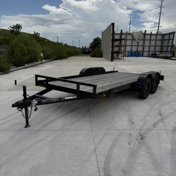 7x16 Utility Trailer – 7,000 GVWR (Used) | Toy Hauler-Style - Image 3