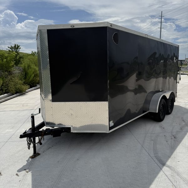 7x16 7k Enclosed Trailer - Used - Image 2