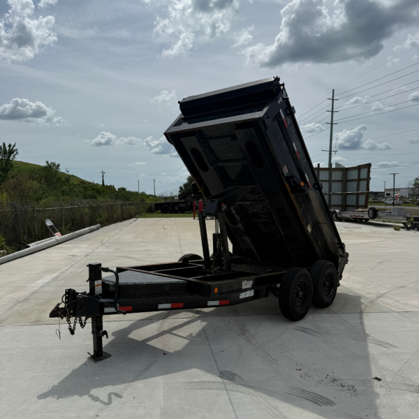 6x12 14k Dump Trailer - Used - Image 3