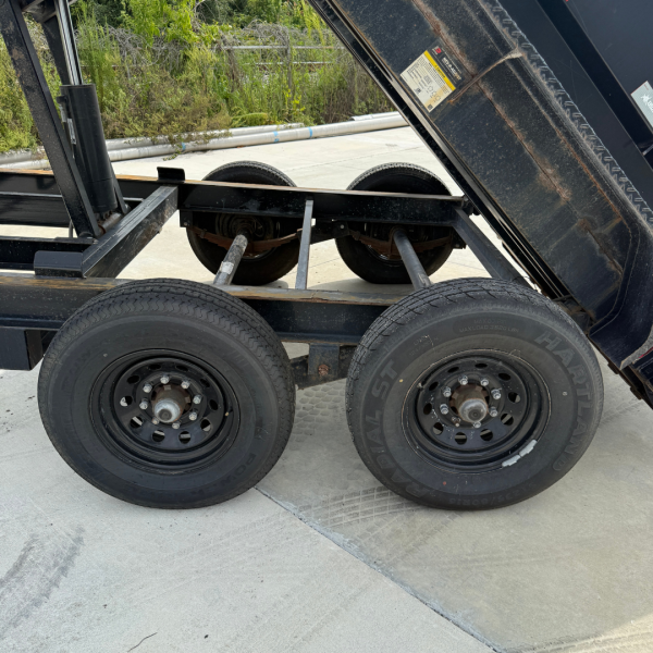 6x12 14k Dump Trailer - Used - Image 7