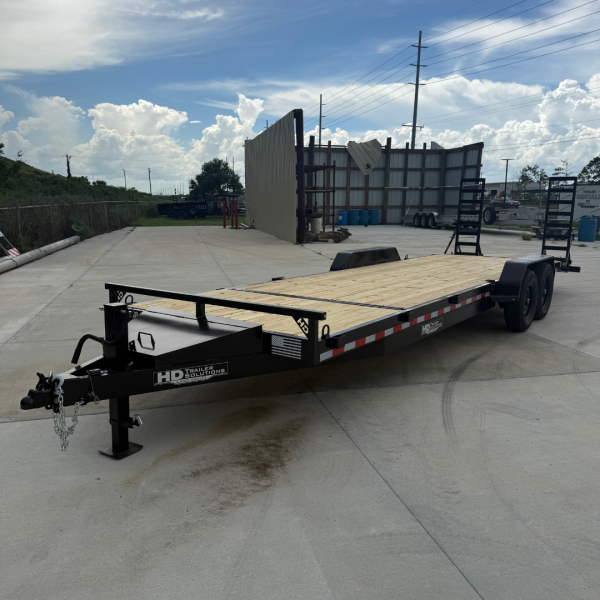 7x26 15k Equipment Trailer Premium - Black - Image 4