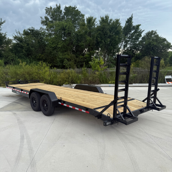 7x26 15k Equipment Trailer Premium - Black - Image 3