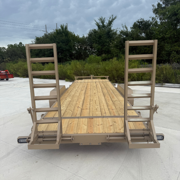 7x26 15k Equipment Trailer Premium - Desert Tan - Image 3
