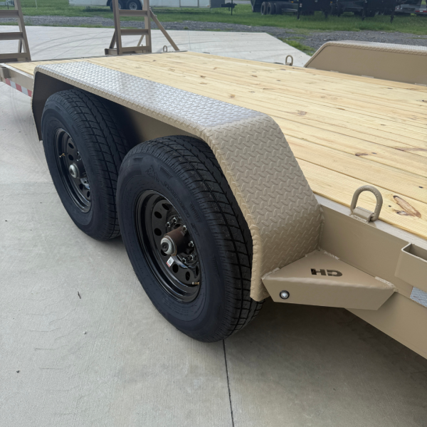 7x26 15k Equipment Trailer Premium - Desert Tan - Image 5