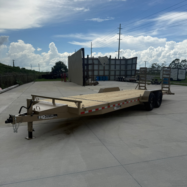 7x26 15k Equipment Trailer Premium - Desert Tan - Image 6