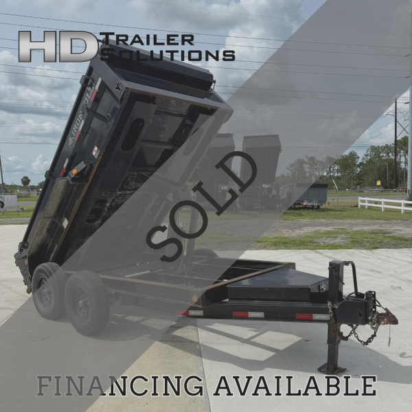 6x12 14k Dump Trailer - Used