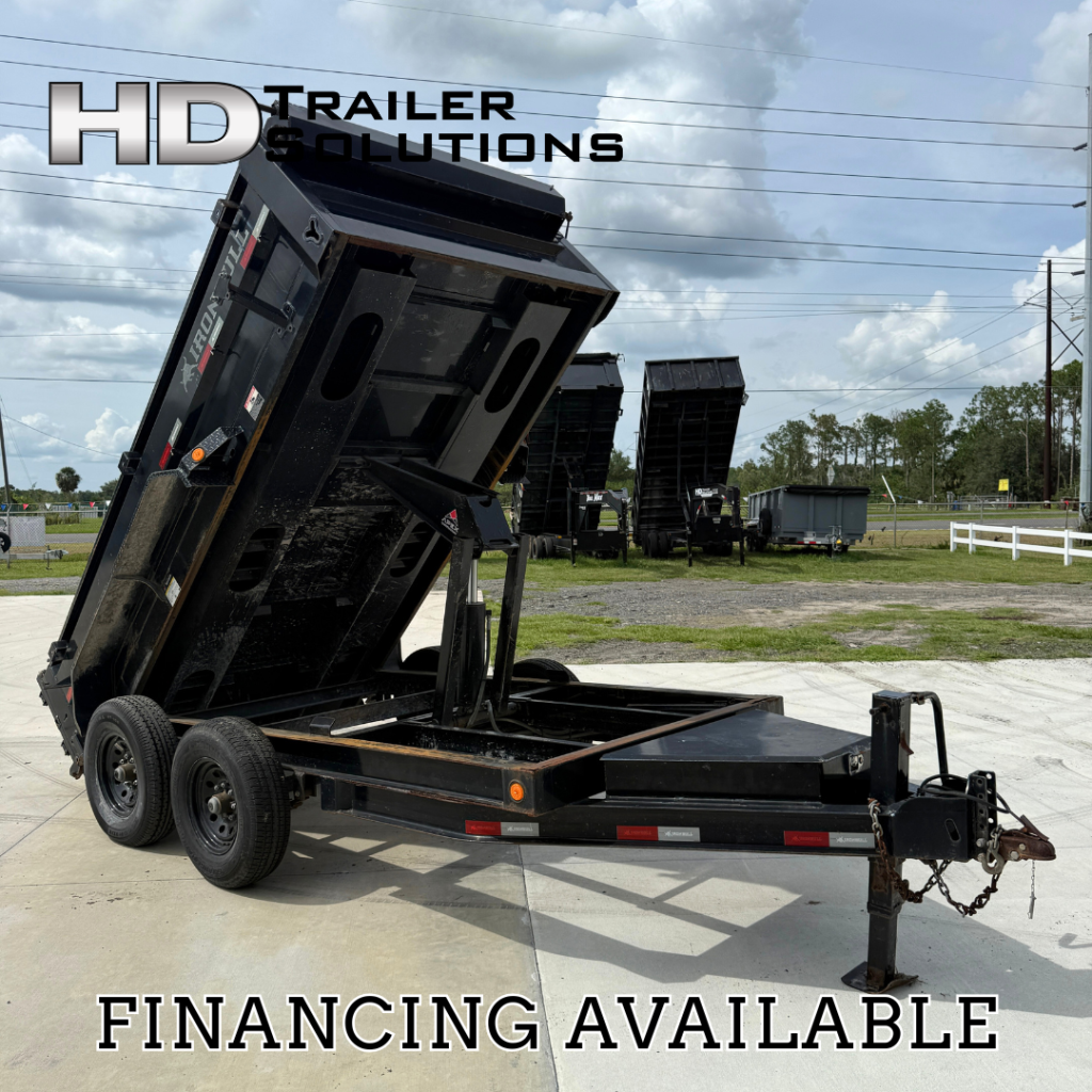 6x12 14k dump trailer