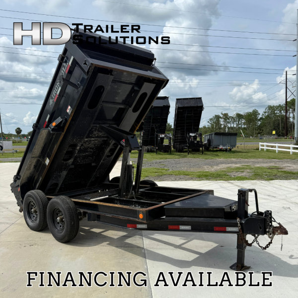 6x12 14k dump trailer