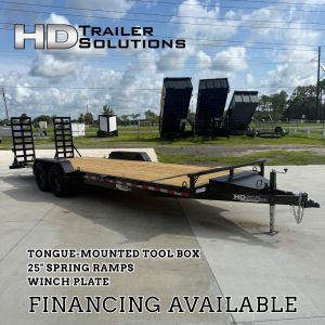 7x24 12k Equipment Trailer