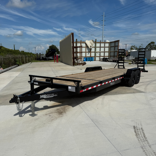 7x26 15k Equipment Trailer - Self. Cleaning Dovetail - Image 6