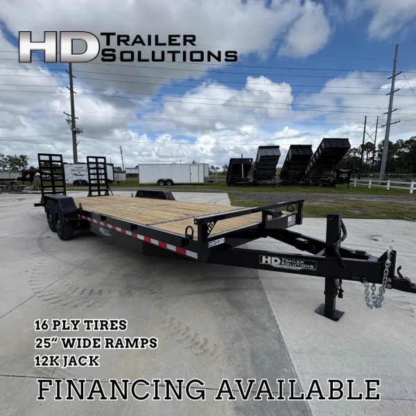 7x24 17.5k Trailer Black