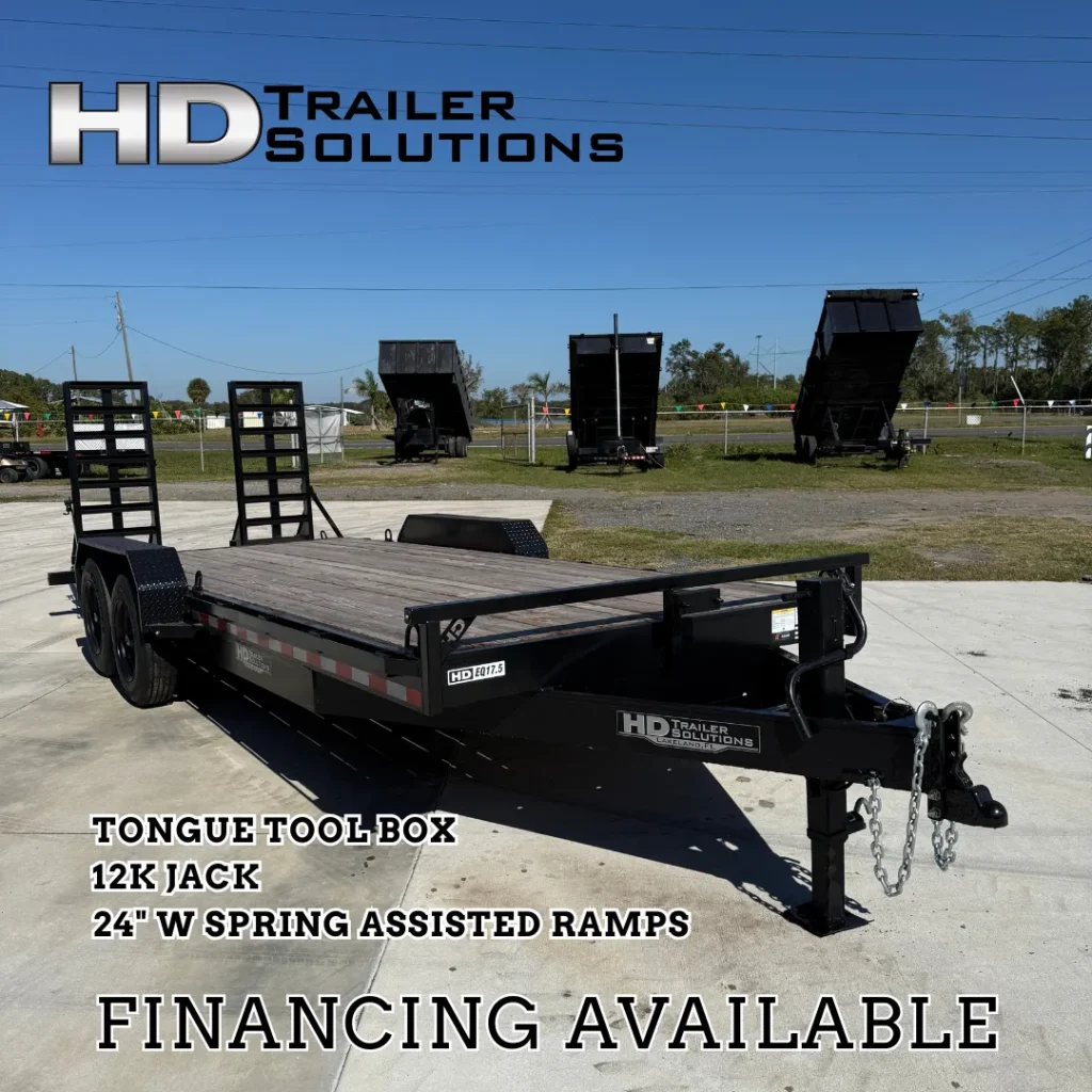 7x20 17.5k Equipment Trailer