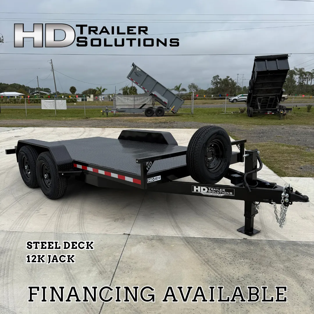 7×14 14K Equipment Trailer