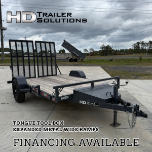 7×12 7K Equipment Trailer