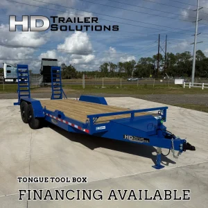 7×20 14K Equipment Trailer – Blue